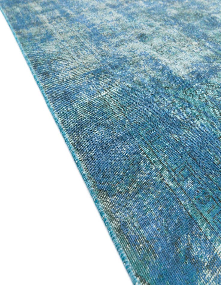 Detail image of  7' 1 x 10' 1  Hand Knotted Ultra Vintage Persian Wool Rug