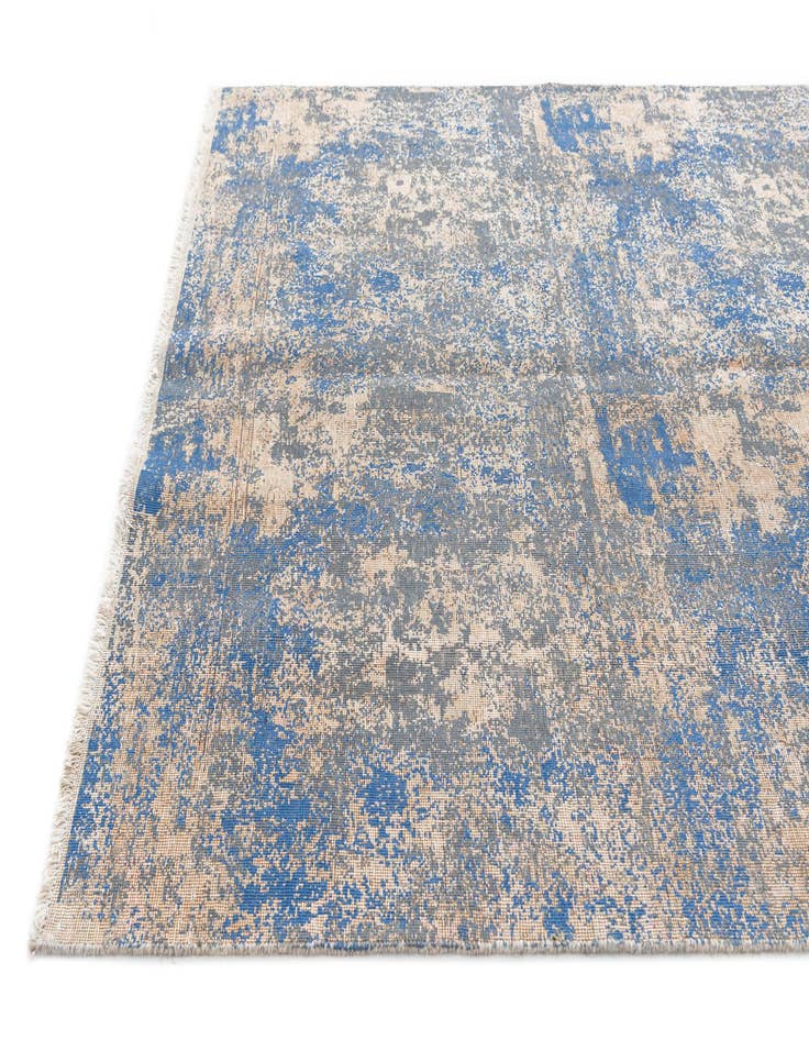 Detail image of  5' 7 x 8' 10  Hand Knotted Ultra Vintage Persian Wool Rug