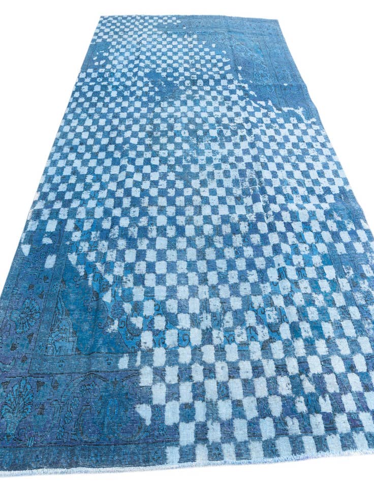 Detail image of  8' 1 x 11' 2  Hand Knotted Ultra Vintage Persian Wool Rug