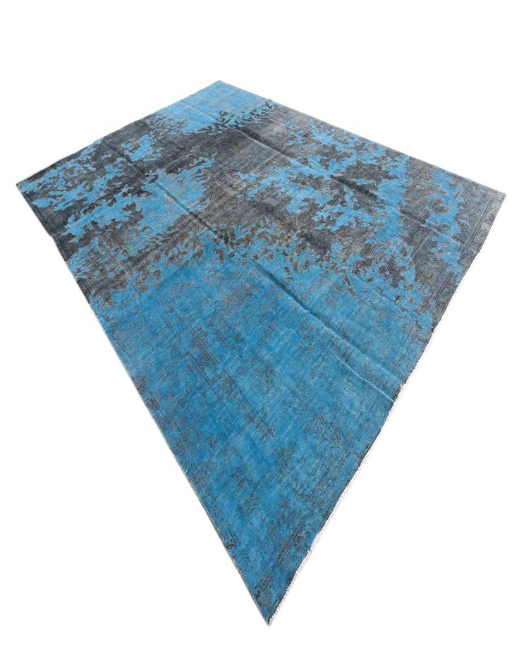 Detail image of  9' 5 x 12' 10  Hand Knotted Ultra Vintage Persian Wool Rug