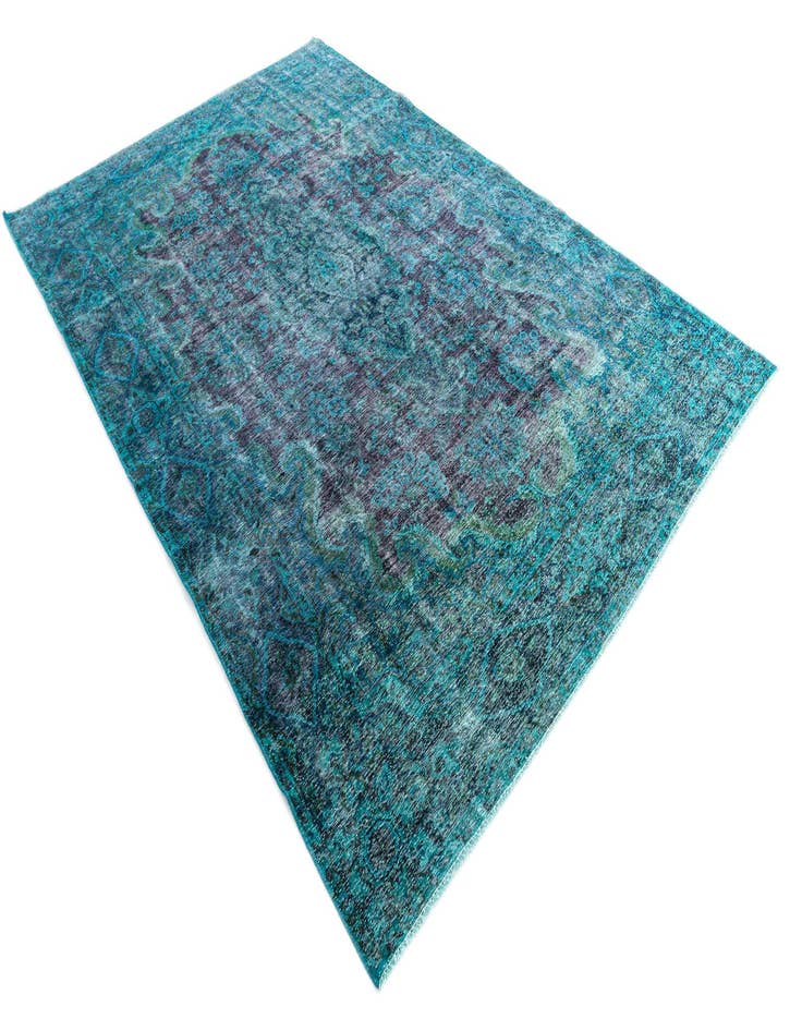 Detail image of  7' 8 x 11' 7  Hand Knotted Ultra Vintage Persian Wool Rug