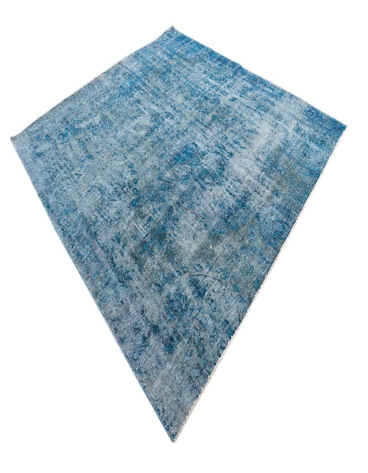 Detail image of  7' 3 x 7' 7  Hand Knotted Ultra Vintage Persian Wool Rug