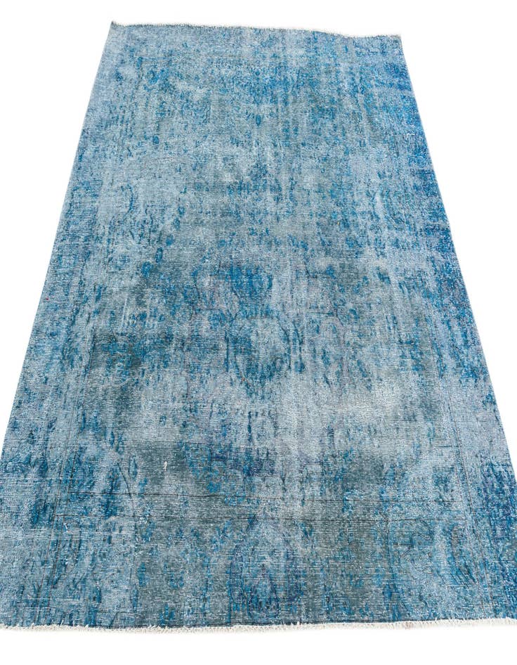 Detail image of  7' 3 x 7' 7  Hand Knotted Ultra Vintage Persian Wool Rug