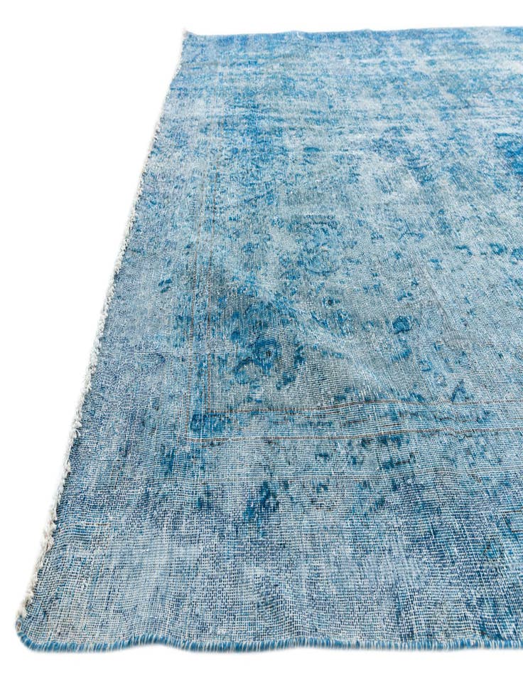 Detail image of  7' 3 x 7' 7  Hand Knotted Ultra Vintage Persian Wool Rug