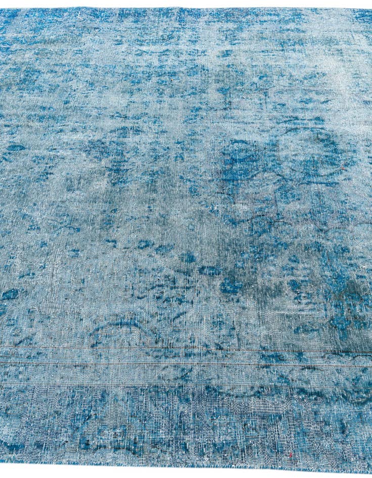 Detail image of  7' 3 x 7' 7  Hand Knotted Ultra Vintage Persian Wool Rug