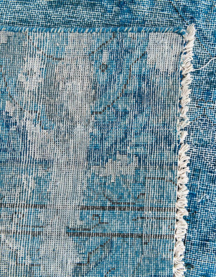 Detail image of  7' 3 x 7' 7  Hand Knotted Ultra Vintage Persian Wool Rug