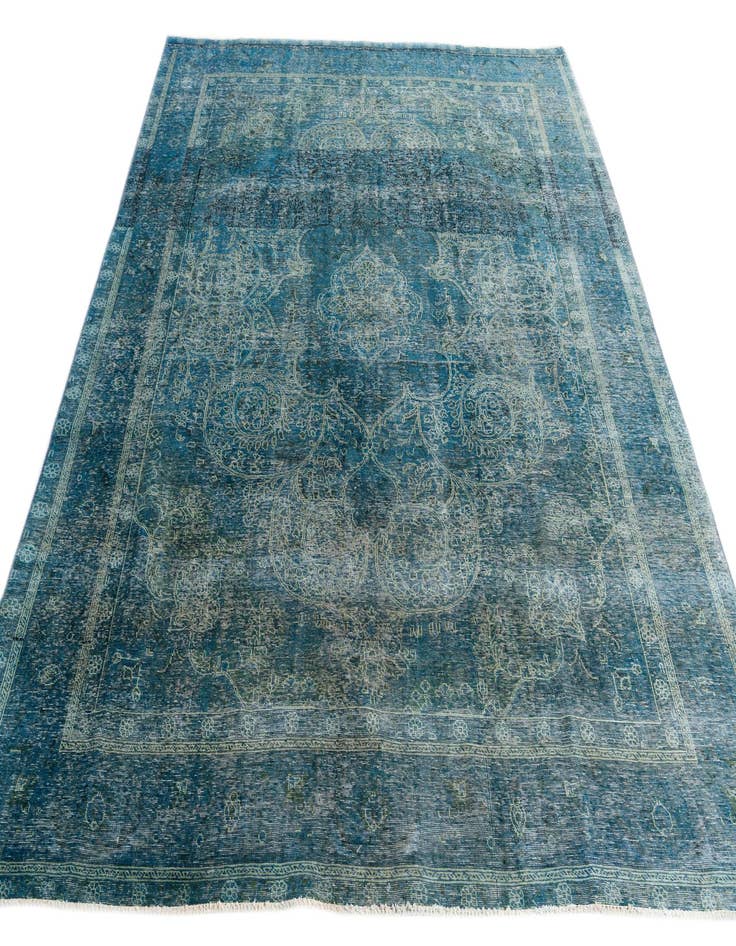 Detail image of  10' x 12'  Hand Knotted Ultra Vintage Persian Wool Rug