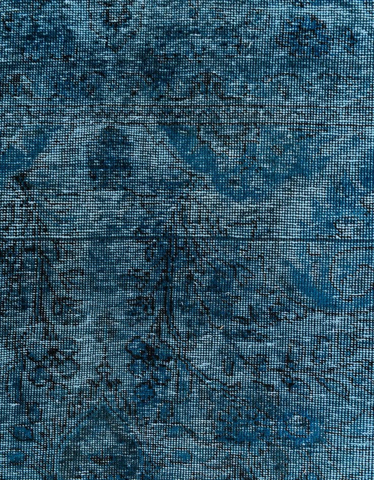 Detail image of  6' 4 x 9' 10  Hand Knotted Ultra Vintage Persian Wool Rug