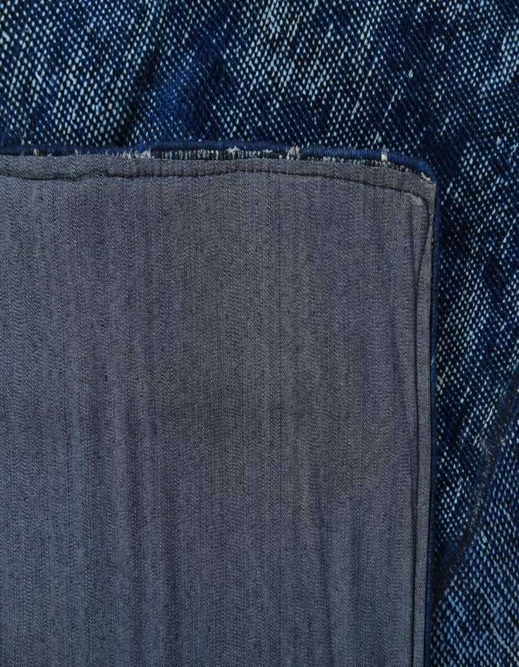 Detail image of  7' 5 x 12' 5  Hand Knotted Ultra Vintage Persian Wool Rug