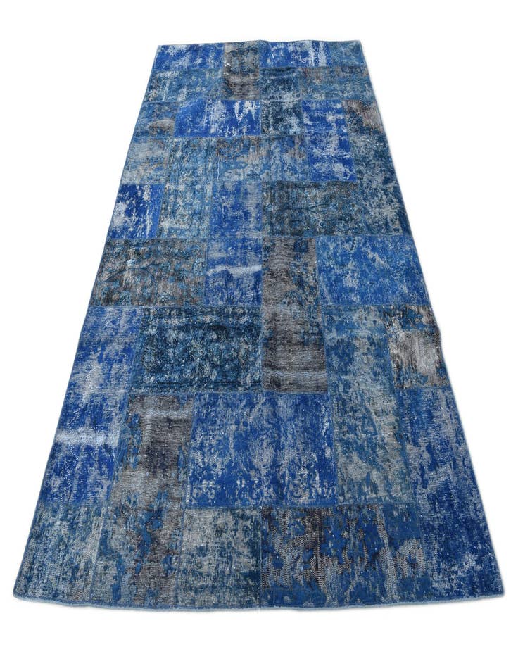 Detail image of  6' 8 x 10'  Hand Knotted Ultra Vintage Persian Wool Rug