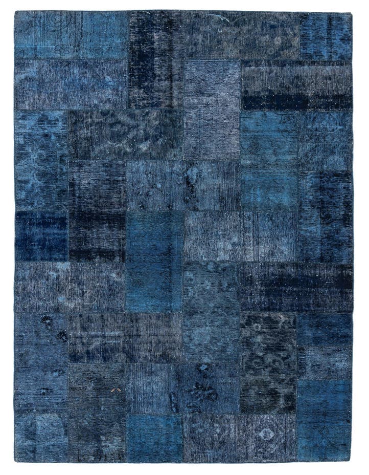  6' 10 x 10' 4  Hand Knotted Ultra Vintage Persian W...