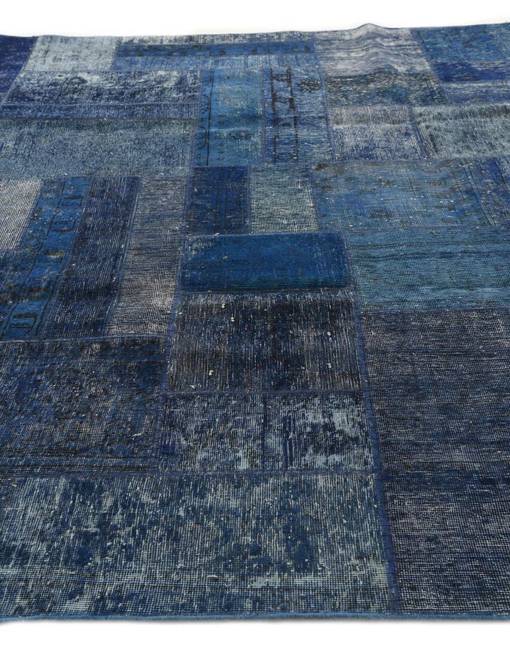 Detail image of  8' x 10' 2  Hand Knotted Ultra Vintage Persian Wool Rug