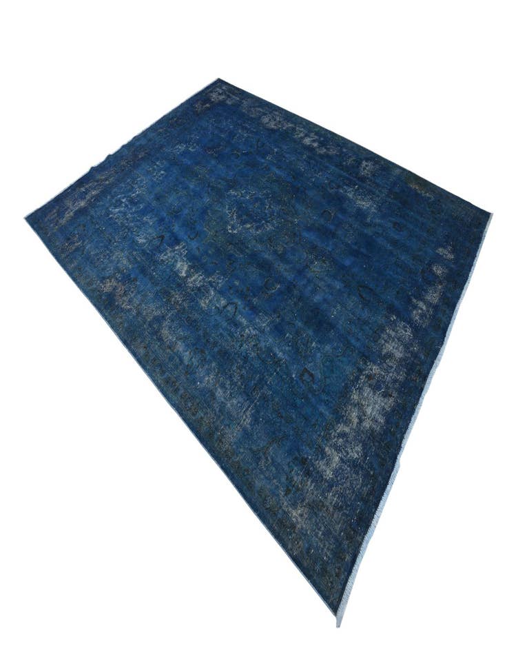 Detail image of  9' 8 x 12' 6  Hand Knotted Ultra Vintage Persian Wool Rug