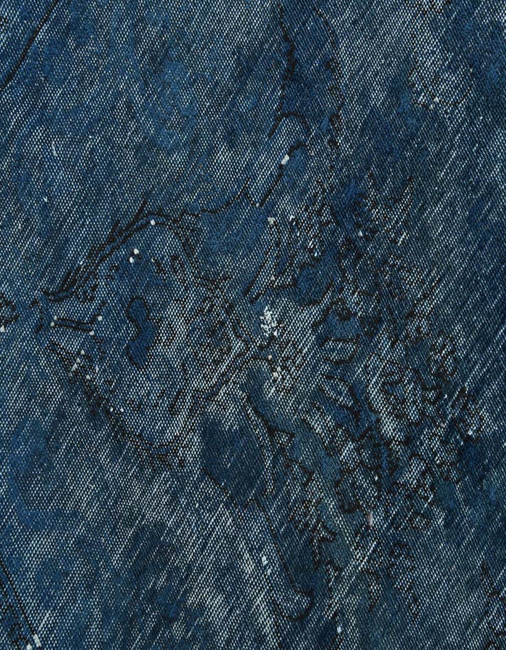 Detail image of  8' 5 x 11' 8  Hand Knotted Ultra Vintage Persian Wool Rug