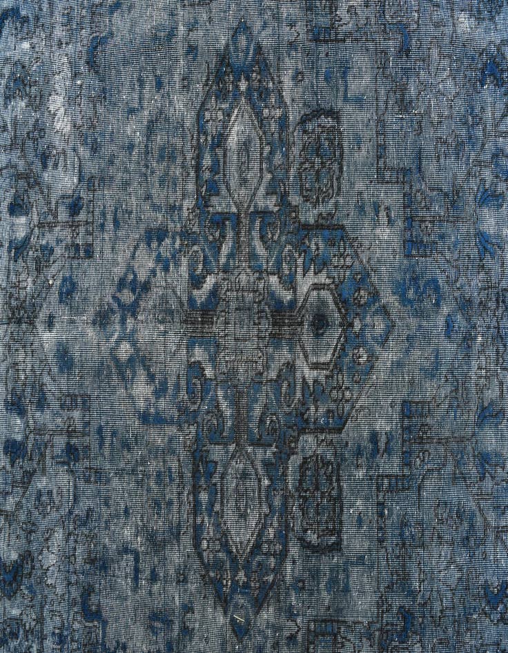 Detail image of  9' 3 x 12' 9  Hand Knotted Ultra Vintage Persian Wool Rug