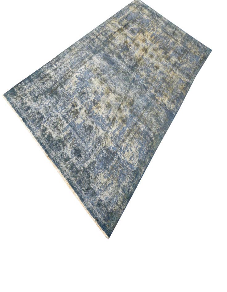 Detail image of  4' 9 x 8' 10  Hand Knotted Ultra Vintage Persian Wool Rug