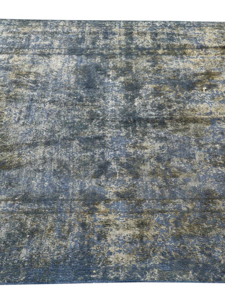 Detail image of  4' 9 x 8' 10  Hand Knotted Ultra Vintage Persian Wool Rug