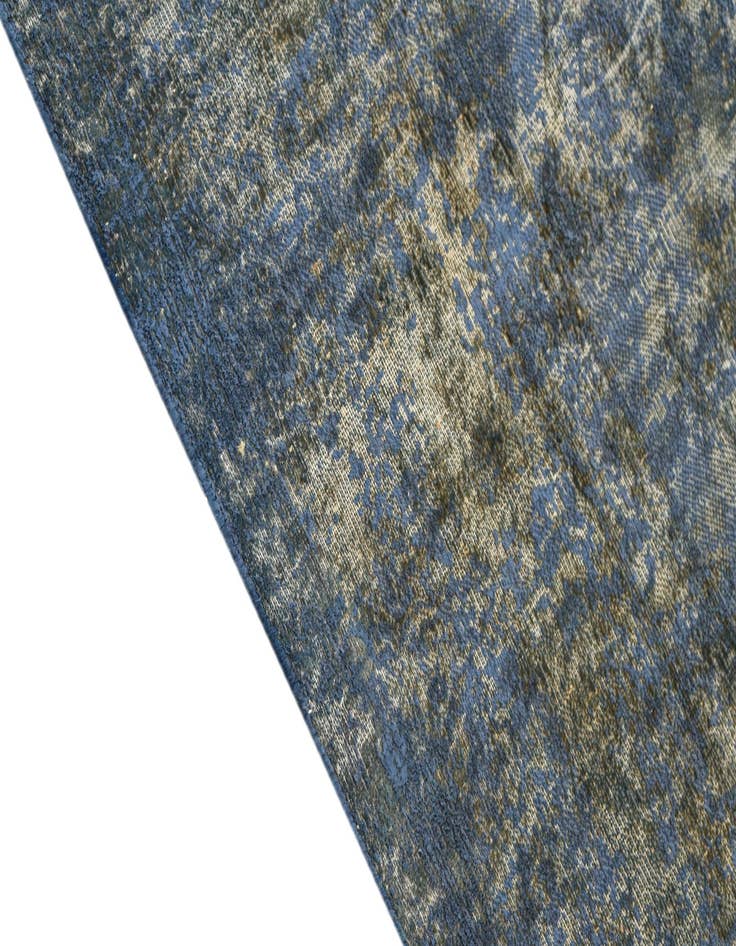 Detail image of  4' 9 x 8' 10  Hand Knotted Ultra Vintage Persian Wool Rug