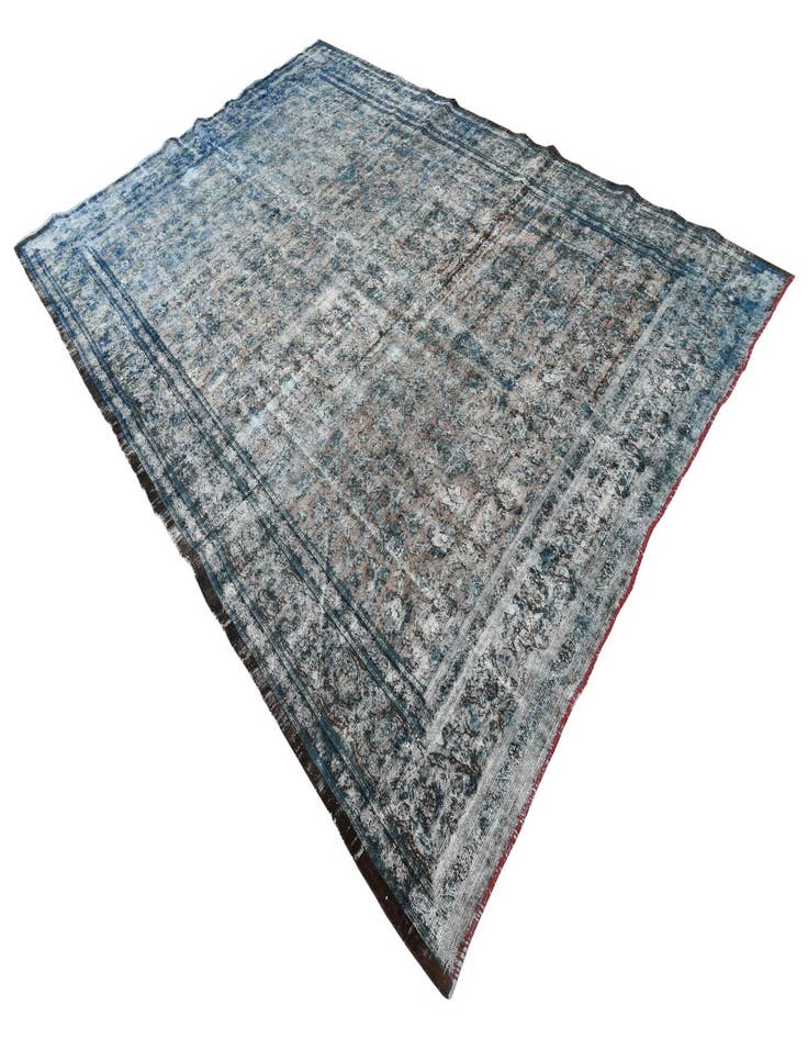 Detail image of  8' 8 x 12' 3  Hand Knotted Ultra Vintage Persian Wool Rug