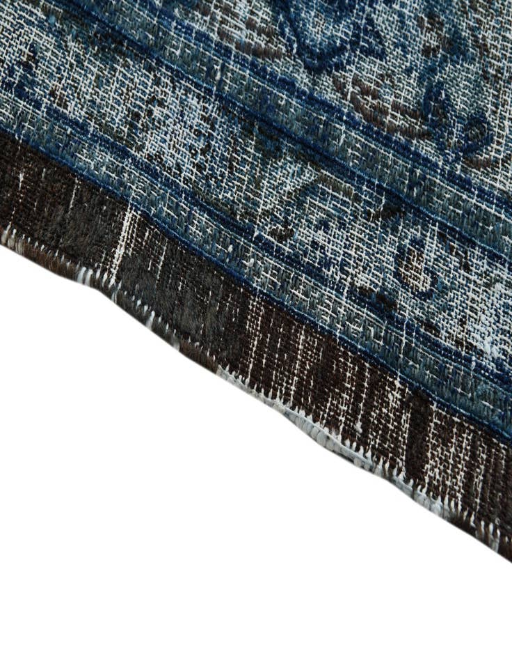 Detail image of  8' 8 x 12' 3  Hand Knotted Ultra Vintage Persian Wool Rug