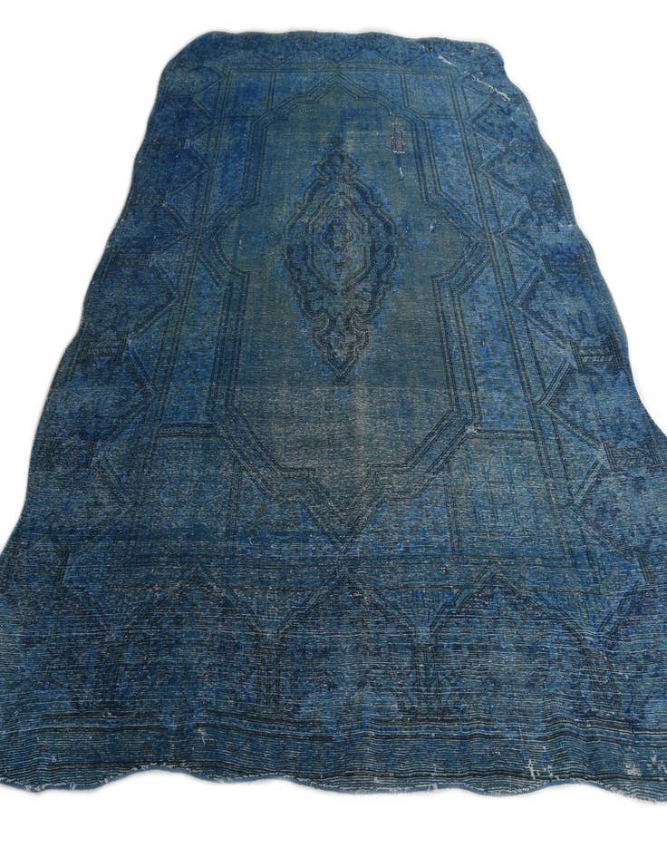 Detail image of  8' 7 x 11'  Hand Knotted Ultra Vintage Persian Wool Rug