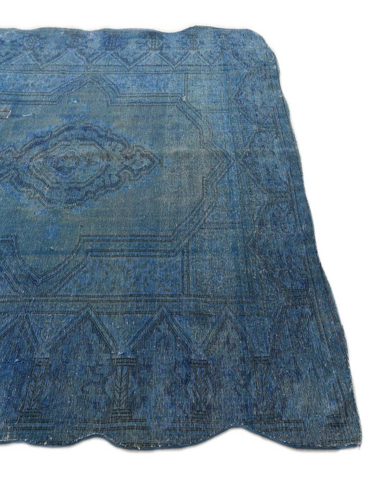 Detail image of  8' 7 x 11'  Hand Knotted Ultra Vintage Persian Wool Rug