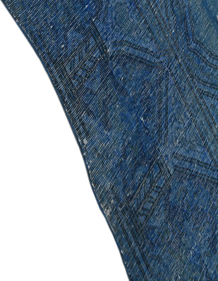 Detail image of  8' 7 x 11'  Hand Knotted Ultra Vintage Persian Wool Rug