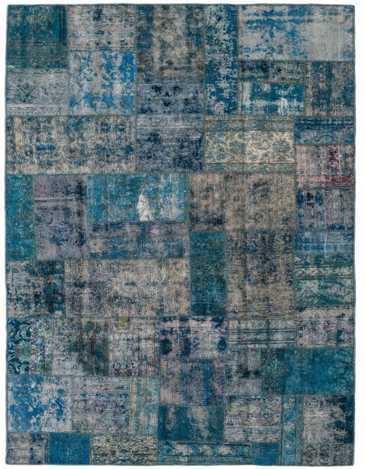  5' 10 x 9' 1  Hand Knotted Ultra Vintage Persian W...