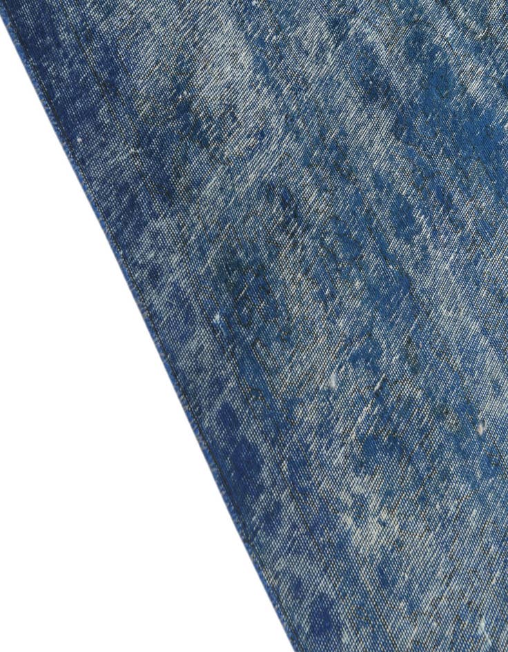 Detail image of  9' 10 x 13'  Hand Knotted Ultra Vintage Persian Wool Rug