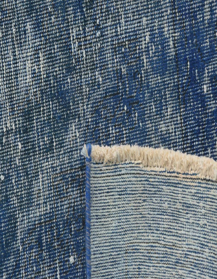 Detail image of  9' 10 x 13'  Hand Knotted Ultra Vintage Persian Wool Rug