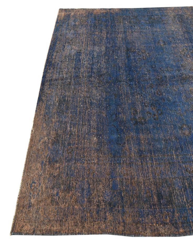 Detail image of  6' 10 x 10' 6  Hand Knotted Ultra Vintage Persian Wool Rug