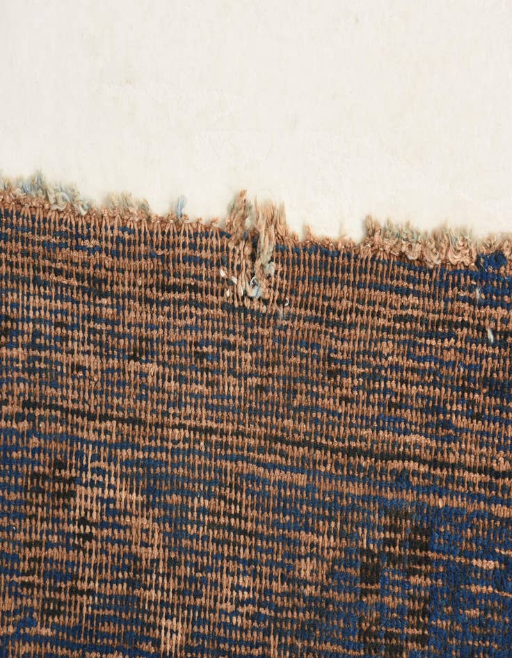 Detail image of  6' 10 x 10' 6  Hand Knotted Ultra Vintage Persian Wool Rug