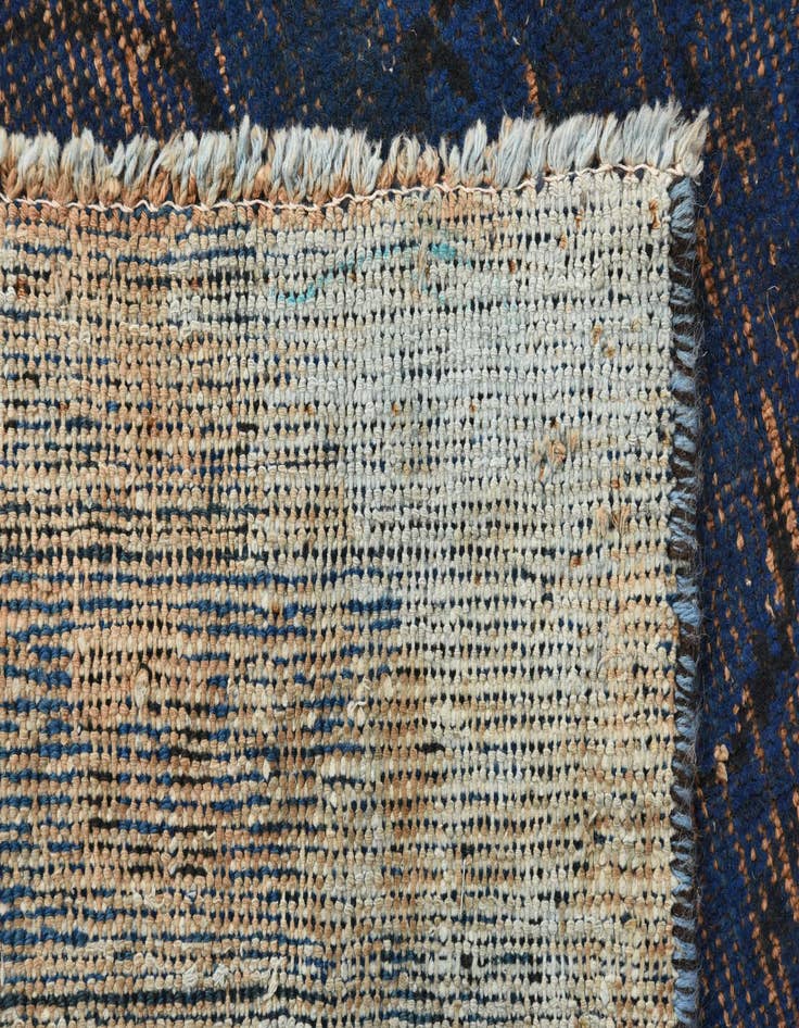 Detail image of  6' 10 x 10' 6  Hand Knotted Ultra Vintage Persian Wool Rug