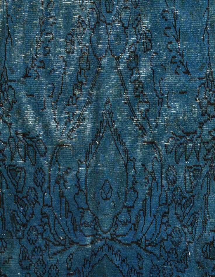 Detail image of  6' 4 x 9' 3  Hand Knotted Ultra Vintage Persian Wool Rug