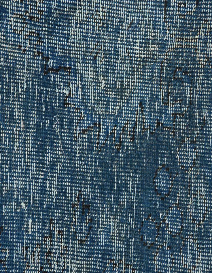 Detail image of  6' 8 x 9' 10  Hand Knotted Ultra Vintage Persian Wool Rug