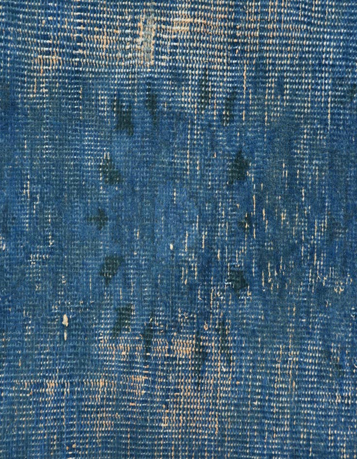 Detail image of  7' 6 x 11'  Hand Knotted Ultra Vintage Persian Wool Rug