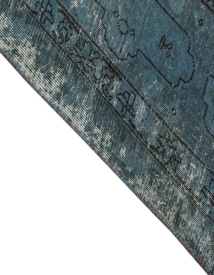 Detail image of  10' x 12' 8  Hand Knotted Ultra Vintage Persian Wool Rug