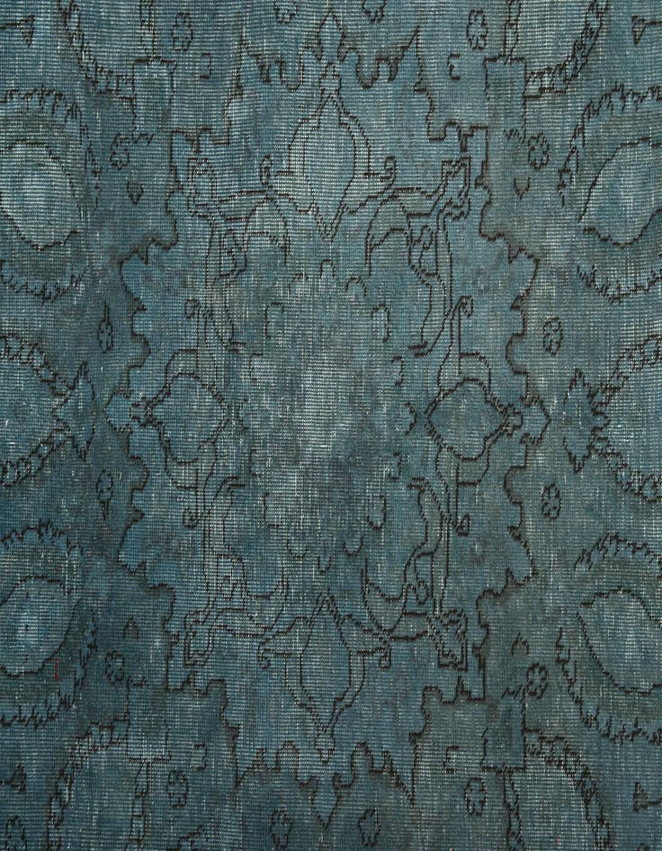 Detail image of  10' x 12' 8  Hand Knotted Ultra Vintage Persian Wool Rug
