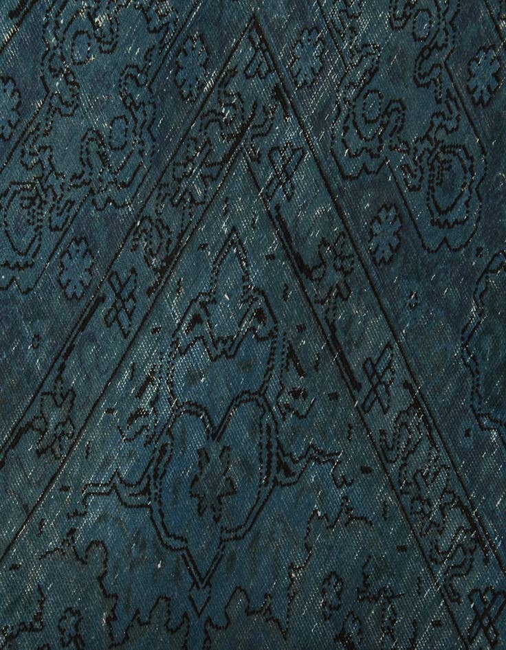 Detail image of  10' x 12' 8  Hand Knotted Ultra Vintage Persian Wool Rug