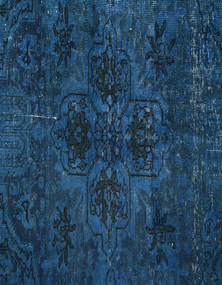 Detail image of  8' 1 x 10' 6  Hand Knotted Ultra Vintage Persian Wool Rug