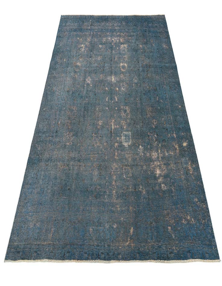 Detail image of  9' x 11' 1  Hand Knotted Ultra Vintage Persian Wool Rug