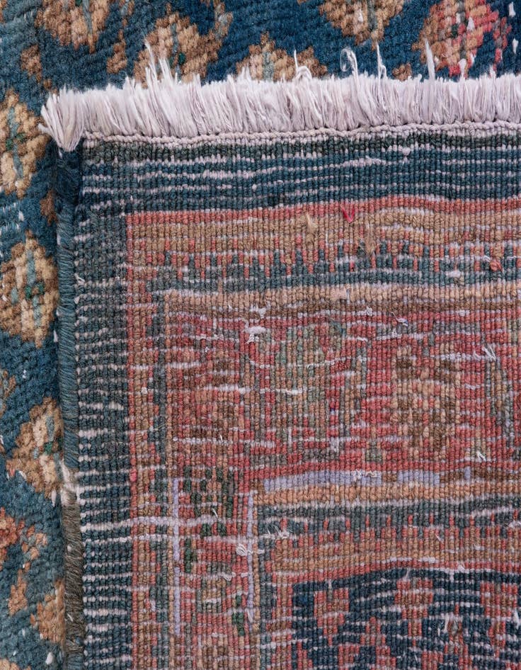 Detail image of  3' 8 x 4' 8  Hand Knotted Ultra Vintage Persian Wool Rug