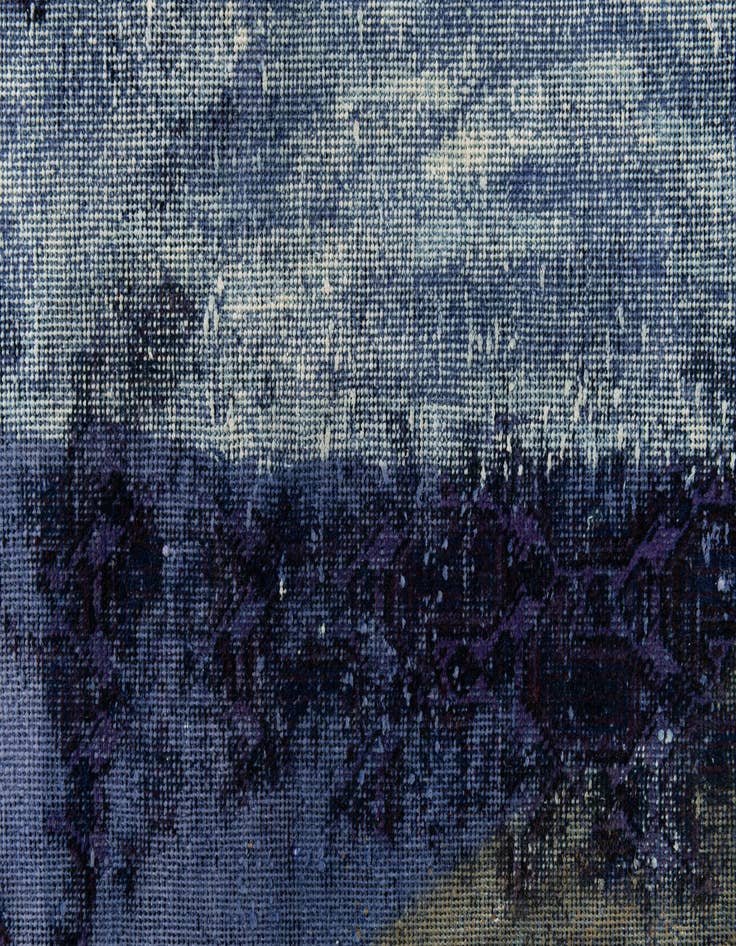 Detail image of  3' 9 x 4' 10  Hand Knotted Ultra Vintage Persian Wool Rug