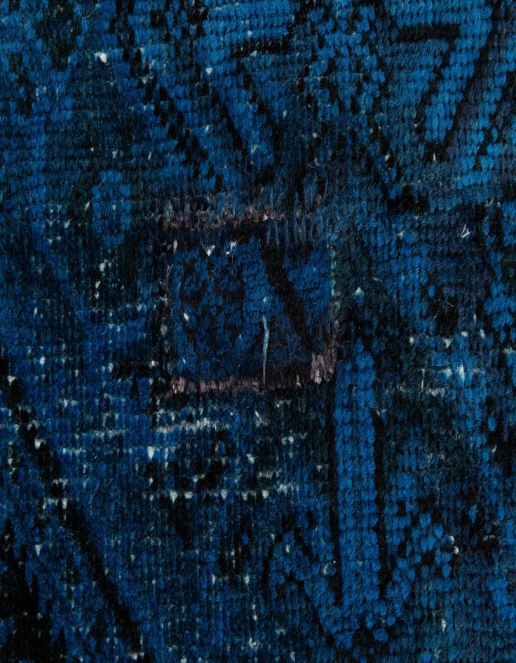 Detail image of  4' 3 x 6' 4  Hand Knotted Ultra Vintage Persian Wool Rug