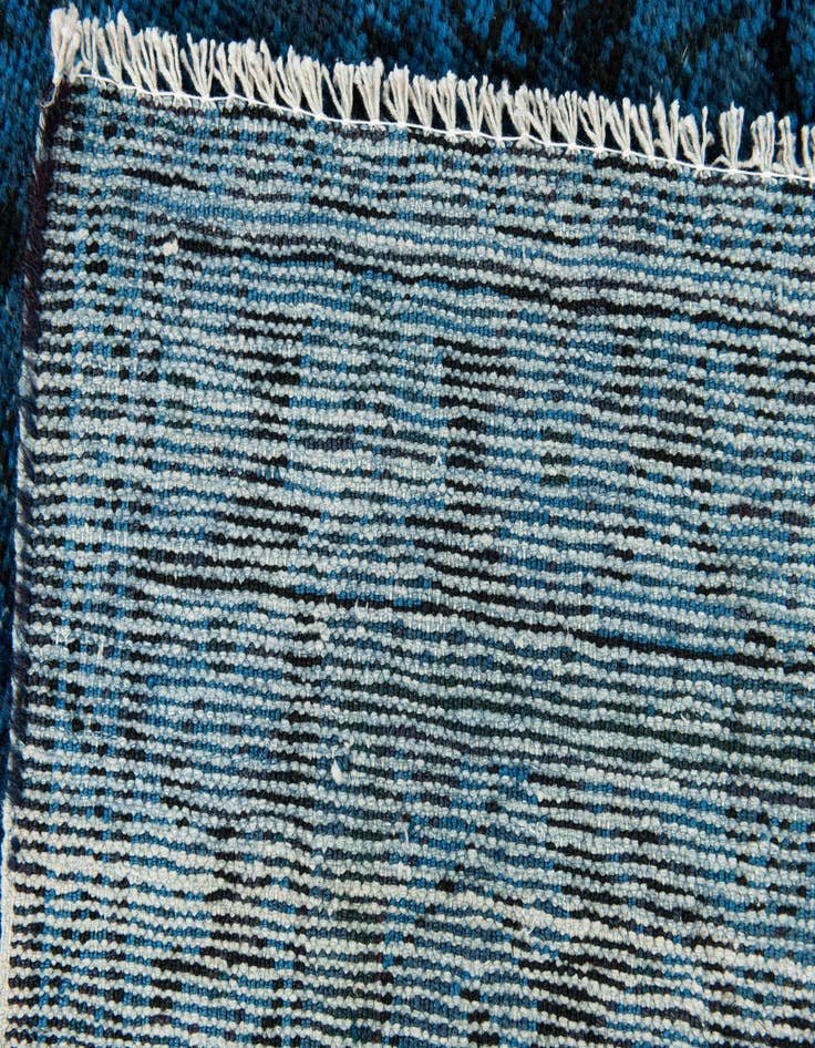 Detail image of  4' 3 x 6' 4  Hand Knotted Ultra Vintage Persian Wool Rug