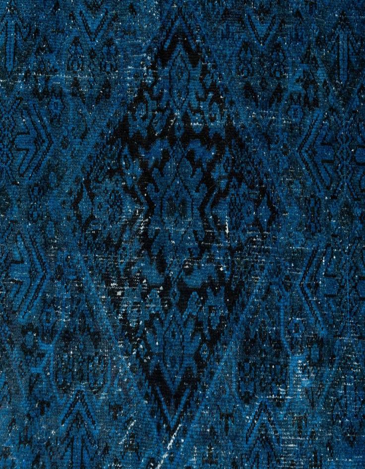 Detail image of  4' 3 x 6' 4  Hand Knotted Ultra Vintage Persian Wool Rug