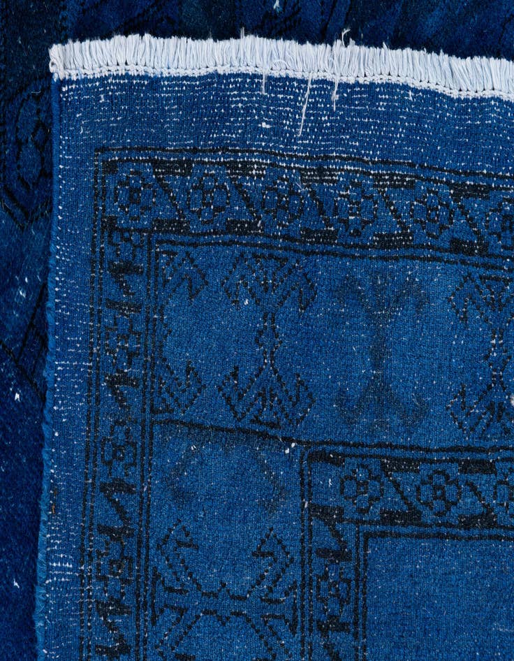 Detail image of  4' 3 x 6' 2  Hand Knotted Ultra Vintage Persian Wool Rug