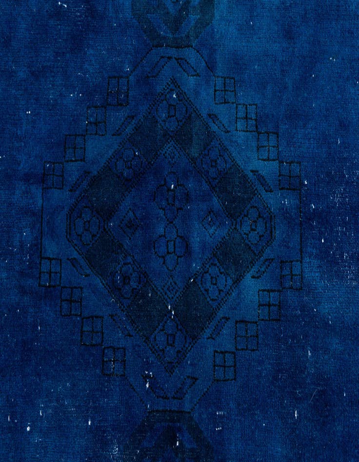 Detail image of  4' 3 x 6' 2  Hand Knotted Ultra Vintage Persian Wool Rug