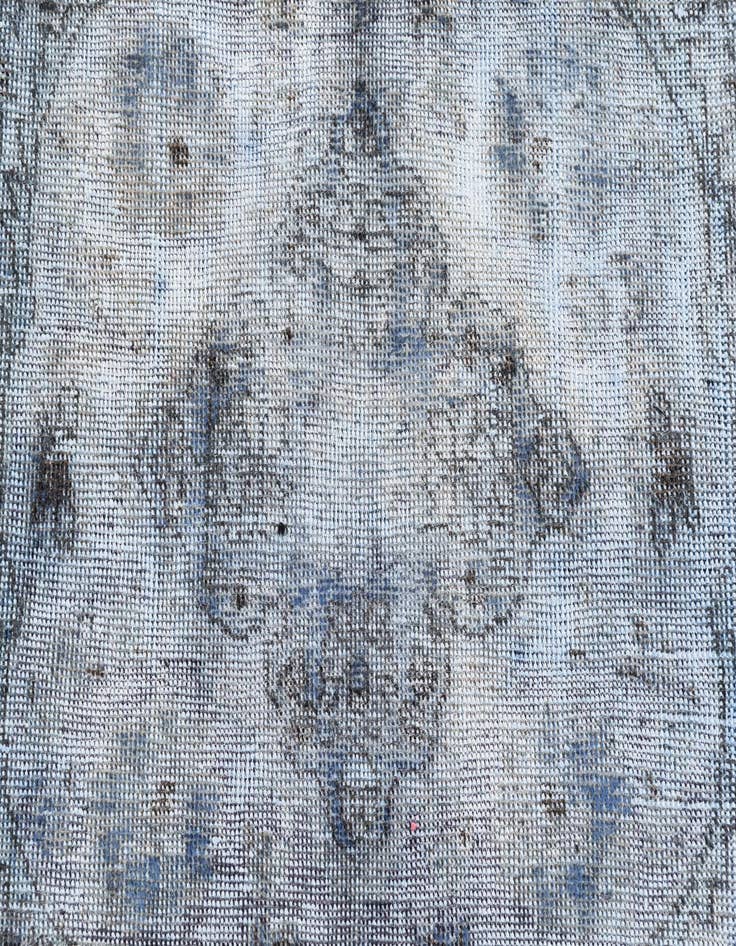 Detail image of  6' x 9' 8  Hand Knotted Ultra Vintage Persian Wool Rug