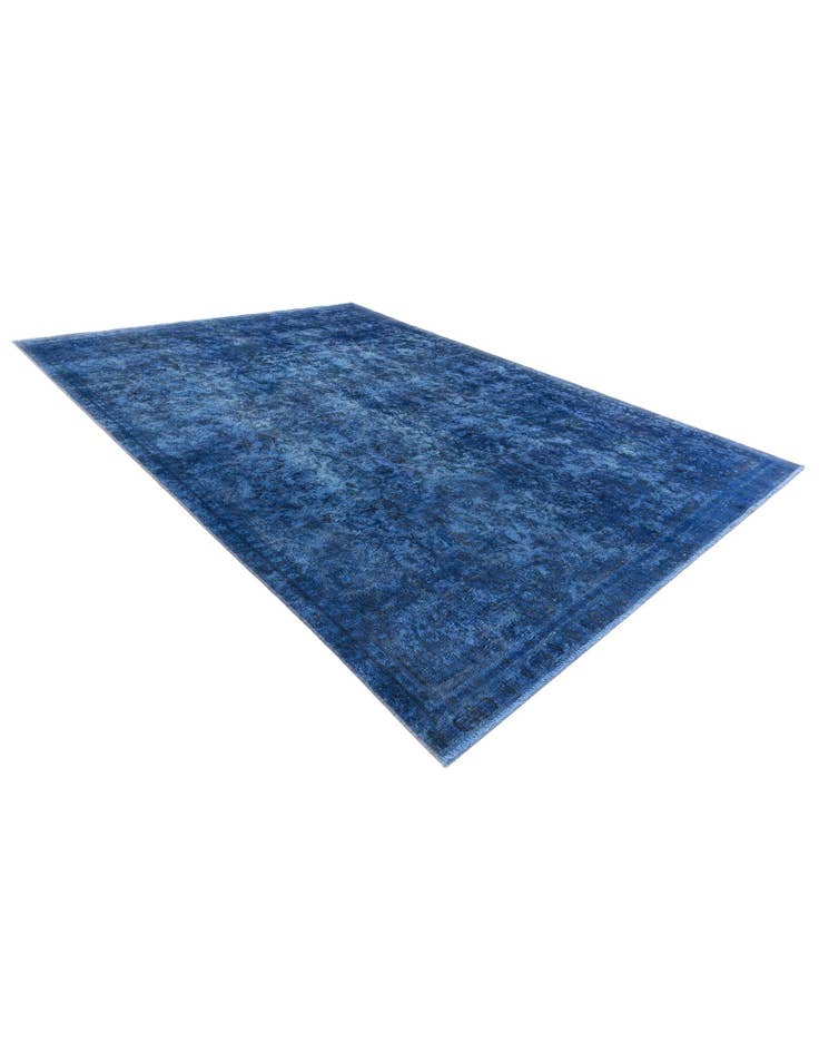 Detail image of  7' x 10'  Hand Knotted Ultra Vintage Persian Wool Rug